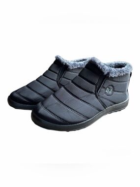 Slip On Ankle Height Slipper Booties For Indoor Outdoor Use